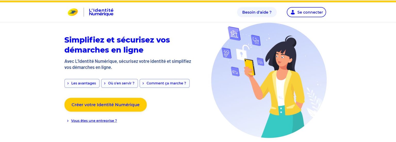 identite numerique la poste